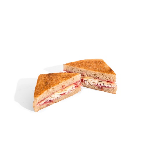 Cranberry Chicken and Cheese Sandwich
